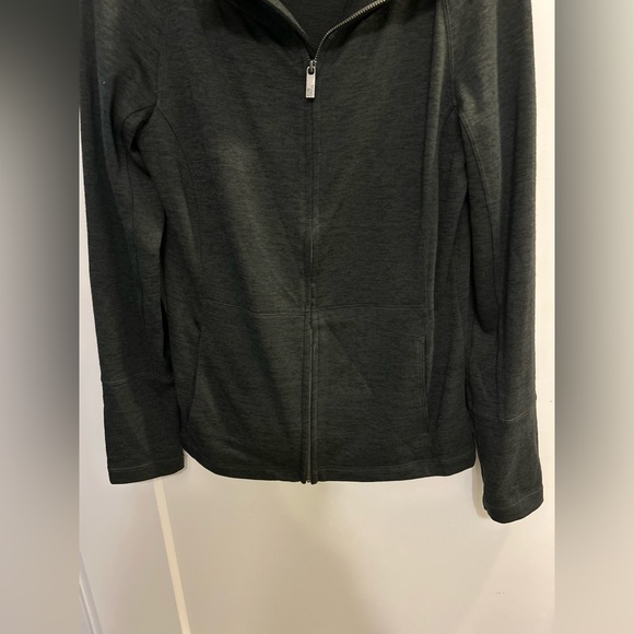 Like New Toad & Co Intermezzo Dark Gray Zip-Up Jacket - Picture 2 of 10
